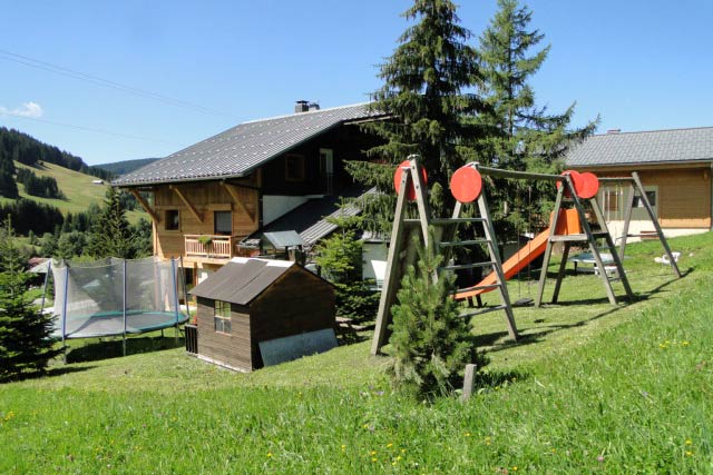 le chalet en été
