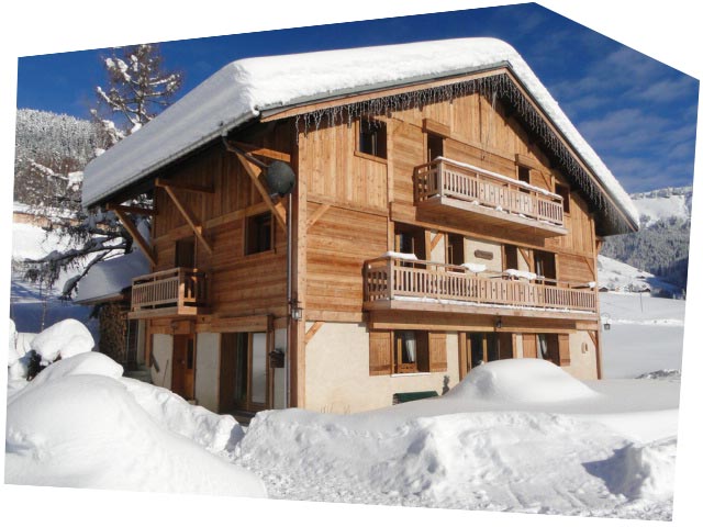 le chalet en hiver