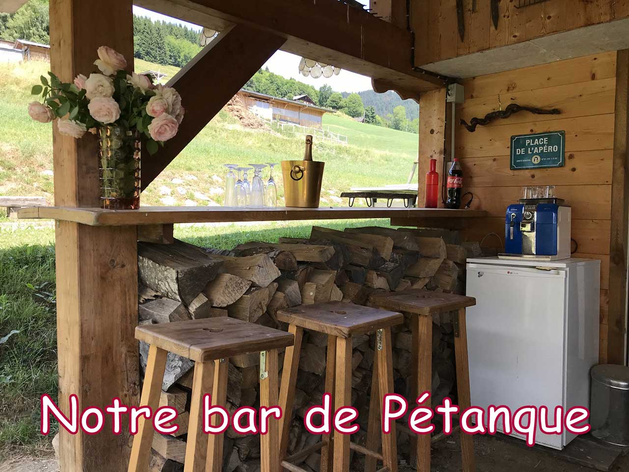 Notre bar de pétanque